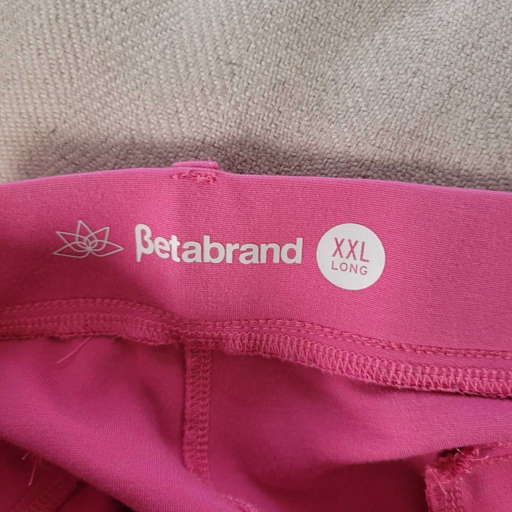 BETABRAND Pink Straight Leg Pants - Picture 3 of 6